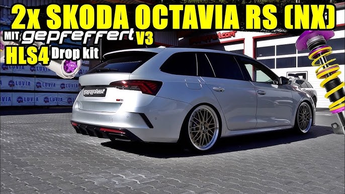 Skoda Octavia III Wagon Bagged on Radi8 R8S5 Rims Tuning Project 