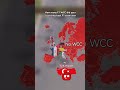 How many f1 WCC did your countries best F1 team won #maps #shortvideo #shorts #europe #map