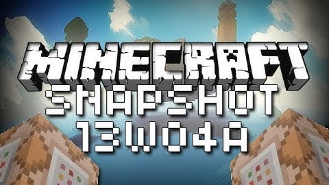 Minecraft: Weekly Snapshot 13w04a! (NEW SCOREBOARD, TNT DISPENSERS, AND MORE!) | iJevin