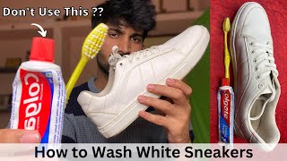 How to Wash White Sneakers in Home | How to Clean White Sneakers