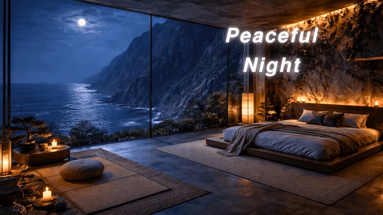 Peace of Mind | Deep Stress Relief | Coastal Retreat | Zen Ambient Waves