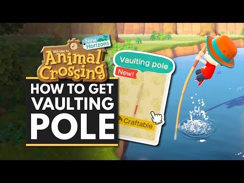 Wideo: Animal Crossing River Crossing: How To Get A Bridge And Vaulting Pole In New Horizons