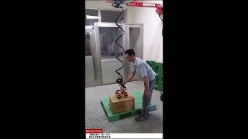 鋒碩自動化｜雙關節平衡真空吸箱設備 Cầu trục xoay khớp nối + Thiết bị nâng hạ hút chân  không thùng carton (37)