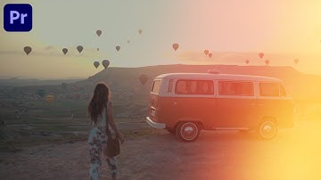 Light Leak Transition | Tutorial Premiere Pro | 30 Seconds