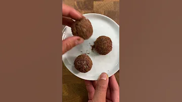 Milo and sugar on rice balls