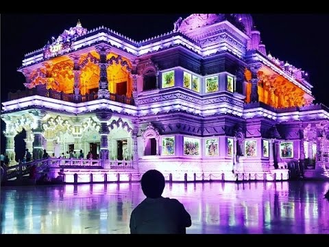 The Temple Of Divine Love | Prem Mandir Vrindavan India - YouTube