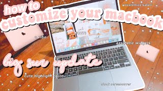 HOW TO CUSTOMIZE YOUR MACBOOK 2020 BIG SUR UPDATE/how to customize your macbook 2020 new update! pt2 How To Customize Widgets On Macos Big Sur