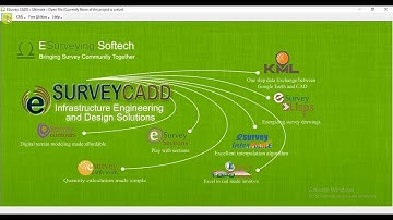 How to create contour in  E-survey Cad software || Make Grid Elevation || SPATIAL TUBE