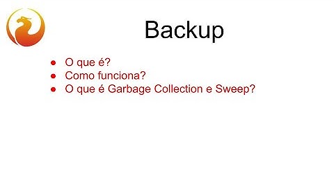 Backup no Firebird - o que é, como funciona.