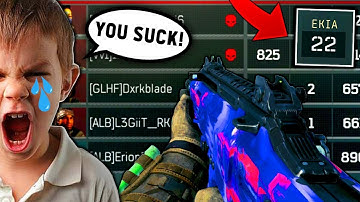 PARTY OF ANGRY TRASH TALKERS GETS DESTROYED!! BO4 SnD (22 KILLS)
