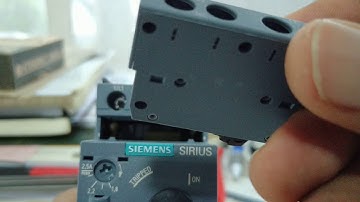 Installation 3RV2901-1E To 3RV2011-1CA10