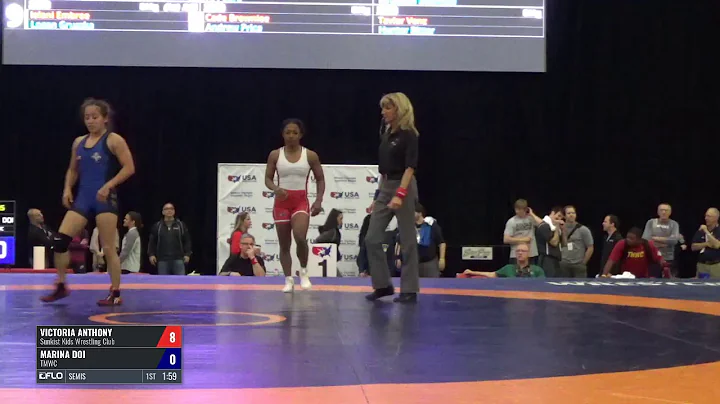 48 Semis - Victoria Anthony (Sunkist Kids WC) vs. ...