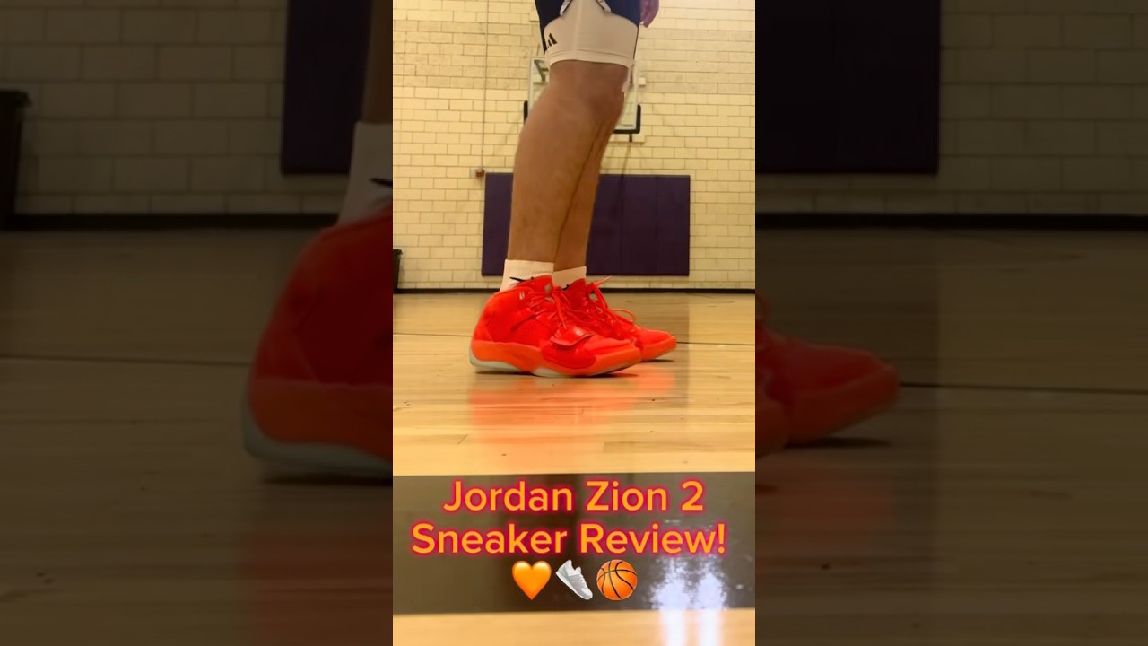 Jordan Zion 2 Hyper Crimson sneaker review!