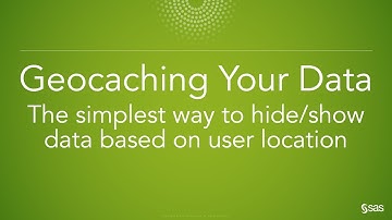 SAS Demo | How to filter data in SAS Visual Analytics report based on user location