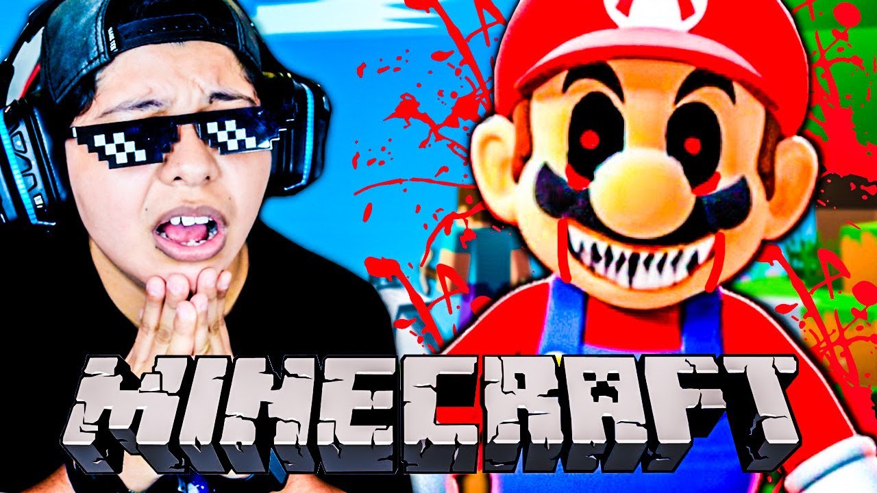 BUSCANDO a *MARIO.EXE* en MINECRAFT !! 😱🔪🍄 | Lo encontramos y nos persiguió... | Pathofail