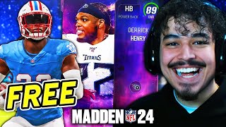 How To Get "FREE" Derrick Henry (UNSTOPPABLE) - Madden 24 Ultimate Team
