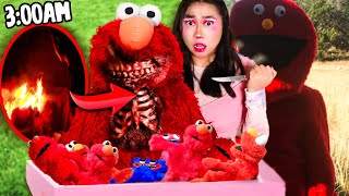 😱 ABRIMOS PELUCHES de juguetería MISTERIOSA ELMO.EXE 🔪🧠 desbloqueo HUGGY WUGGY en la VIDA REAL☠️