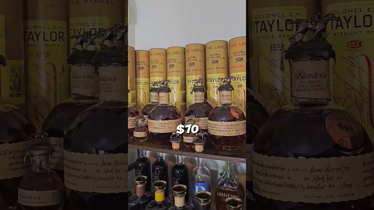Blantons And EH Taylor Buying Guide Bourbon Whisky Whiskey Buffalotrace Bourbonwhiskey
