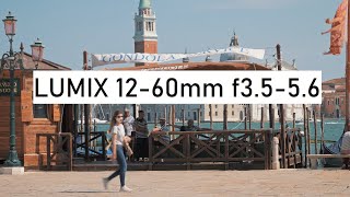 Lumix 12-60mm F3.5-5.6 Review | Best Value Kit Lens for M43 | sample photo and video | GH5 | 4k