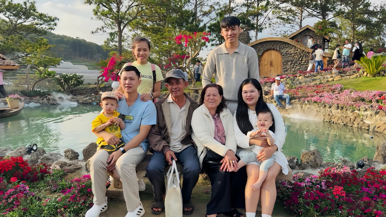 Chill Chill Bên Quán Cà Phê Tuyệt Đẹp Ngắm Cảnh Hoàng Hôn Bên Gia Đình