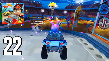 Beach Buggy Racing 2 Full Gameplay Walkthrough Part 22 New Map Raytona Stadium (Android, IOS)