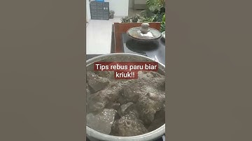 Thumbnail of TIPS OLAH PARU SAPI AGAR RENYAH KRIUK NIKMAT !🤗