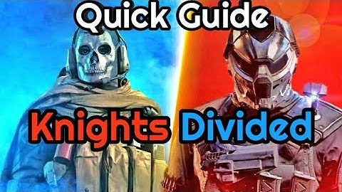 How to play Knights Divided event in COD Mobile (Knights Divided Event) Quick Guide