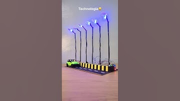 #technology #experimnent automatic street light on | arduino project | arduino IR sensor project