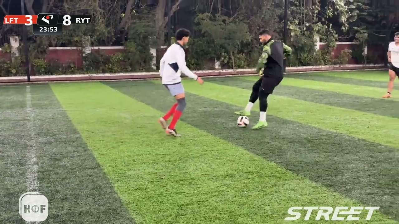 Match Highlights! Humans of football  Basecamp x BlueCourt Arena Sector 31 6v6 time 8:30 to 9:30 ...