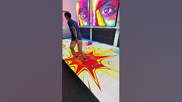 Where would you install the LED floor tile screen？ #apexlsled #leddisplay #shorts #ledwall