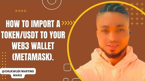 How To Import A Token/USDT To Your Web3 Wallet (Metamask)