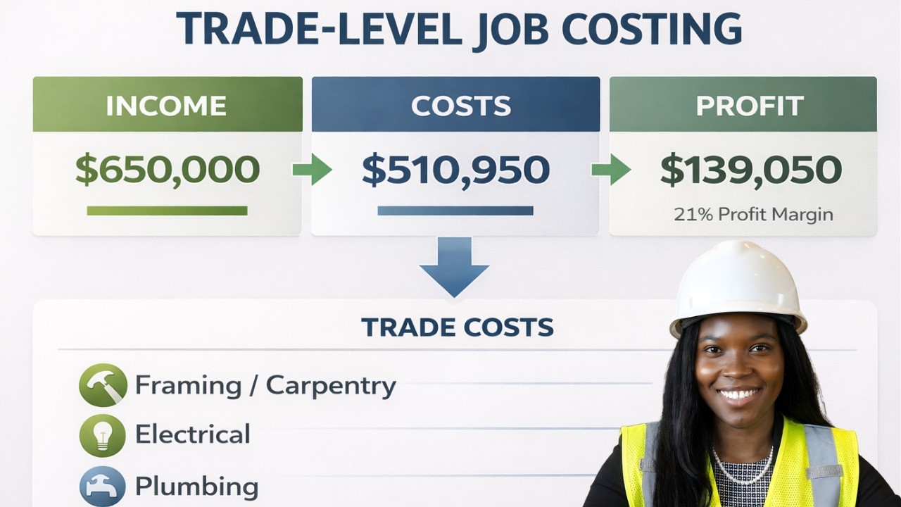 Trade-Level Job Costing in QuickBooks Online for Construction - YouTube