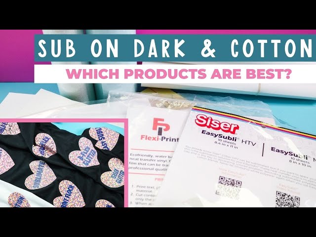 Sublimation on HTV: Which Products Work? - Angie Holden The