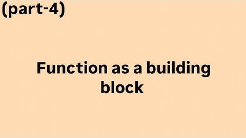 Functions in C | Function as a Building Block of | #CProgrammingInHindi #CProgrammingTutorial