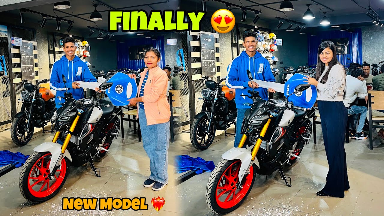 Finally New Bike Ki Delivery Leli 😍| Taking Delivery New Yamaha MT15 2025🥰|| New Model 2025🤩!