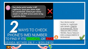 2 WAYS to Check Phones IMEI NUMBER to Find if its Original or Fake