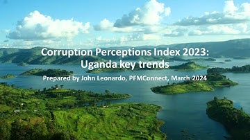 Corruption Perceptions Index 2023 Uganda key trends