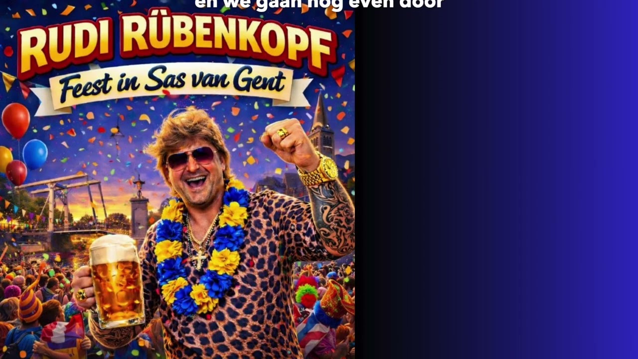 Rudi Rübenkopf   Feest in Sas van Gent