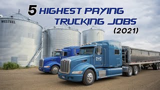 Trucker vlog: 5 of the highest paying Trucking jobs
