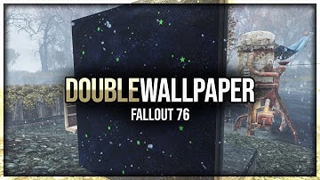 Fallout 76 - Double Sided Wallpaper For Interior Walls