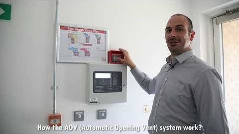 Fire Alarm Panel & AOV System