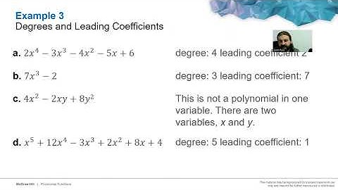 Alg II 4 1 Video Notes