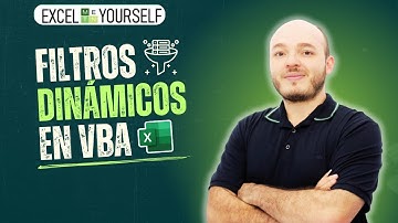 🖥️ ¡Impresiona a todos con FILTROS DINÁMICOS de Excel usando formularios de VBA! 😲