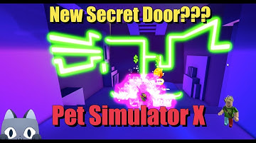 👾Hidden Secret Door!! Hacker Portal??? In Pet Simulator X!!