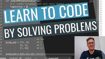Learn To Code By Solving Problems - Index Of Row With Largest Sum