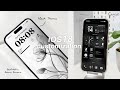 IOS 18 AESTHETIC CUSTOMIZATION BLACK Custom Iphone Theme Widgets Icons Tutorial