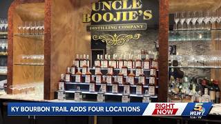 Kentucky bourbon trail adds four new distilleries