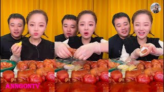 【EATING SHOW】ASMR MUKBANG。 XIAOYU MUKBANG。먹방 샤오위。24102021。3 #xiaoyu#mukbang#asmr