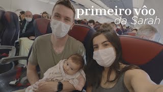 Primeira viagem de avião com bebê de 3 meses: dicas e aprendizados ✈️ | Vanessa Linoo