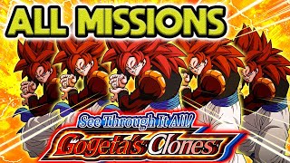How To Complete All Gogeta Clones Event Missions Dragon Ball Z Dokkan Battle